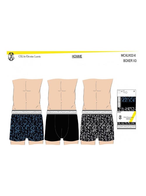 Bóxer Hombre CXL BY LACROIX X3 - Pack de 3 - Kiabi