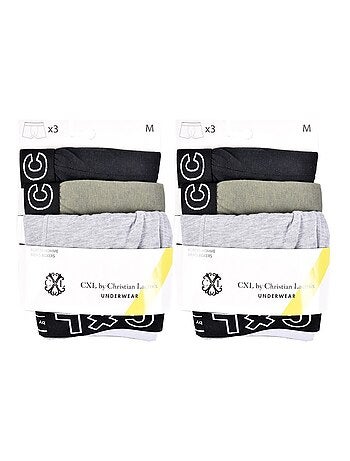 Bóxer hombre CXL BY LACROIX X6 - Pack de 6
