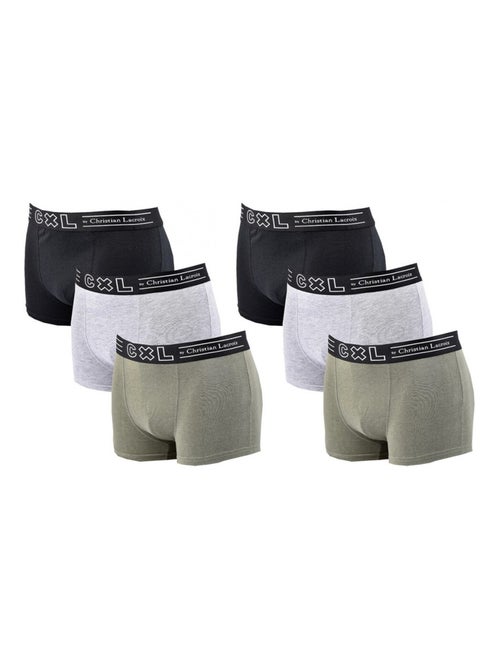 Bóxer hombre CXL BY LACROIX X6 - Pack de 6 - Kiabi