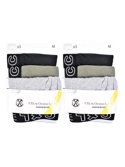 Bóxer hombre CXL BY LACROIX X6 - Pack de 6 - Kiabi