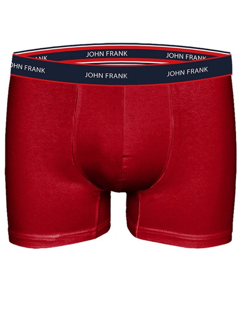 Bóxer Hombre JOHN FRANK - Pack de 3 Azul marino - Kiabi