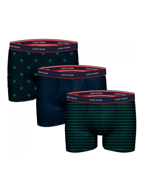 Bóxer Hombre JOHN FRANK - Pack de 3 - Kiabi