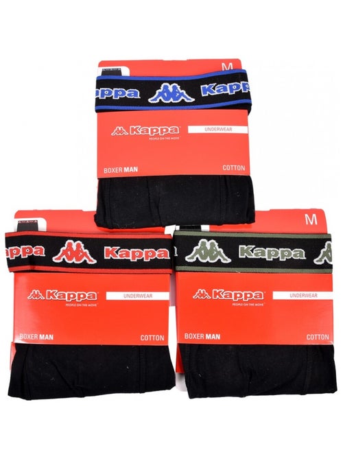 Bóxer hombre KAPPA - Pack de 3 - Kiabi
