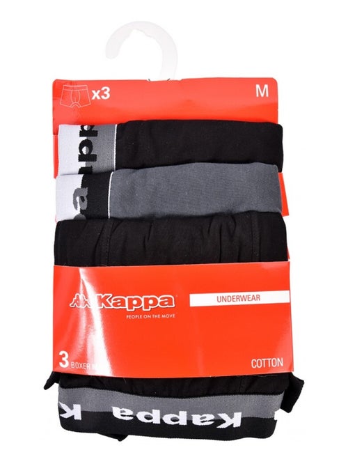 Bóxer hombre KAPPA - Pack de 3 - Kiabi