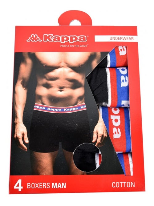 Bóxer hombre KAPPA - Pack de 4 - Kiabi