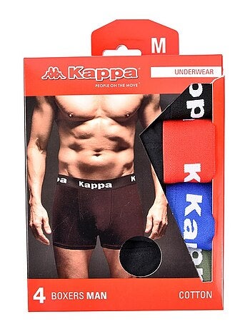 Bóxer hombre KAPPA - Pack de 4