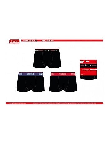 Bóxer hombre KAPPA - Pack de 6