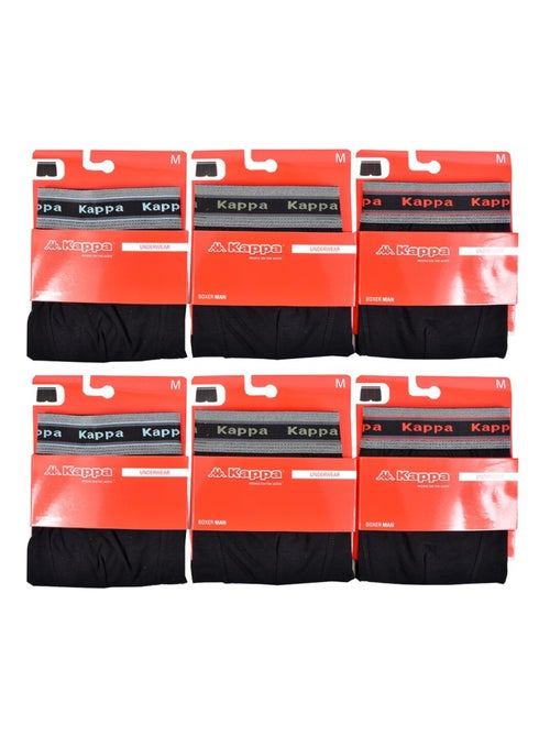 Bóxer hombre KAPPA - Pack de 6 - Kiabi