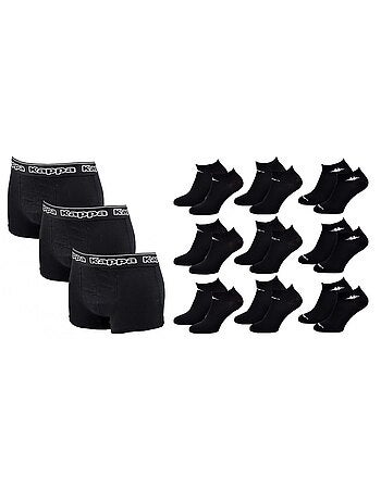 Boxer hombre KAPPA Pack de 3 - Pack de regalo