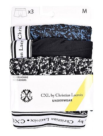 Boxer hombre LACROIX X3 - Pack de 3