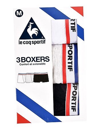 Bóxer Hombre LE COQ SPORTIF - Pack de 3