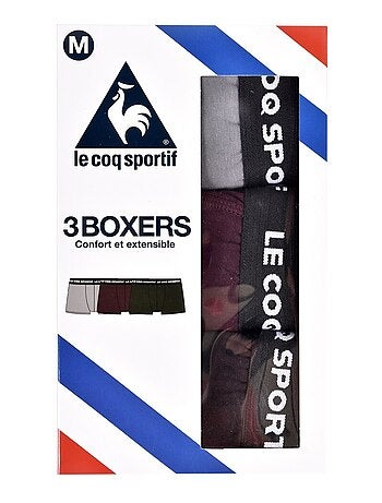 Bóxer Hombre LE COQ SPORTIF - Pack de 3