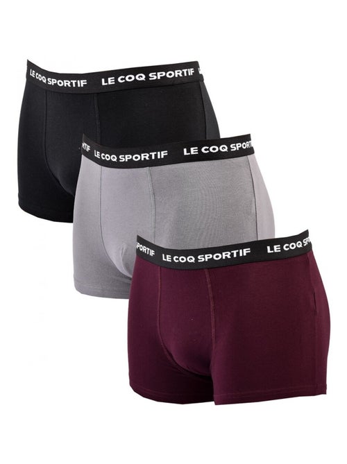 Bóxer Hombre LE COQ SPORTIF - Pack de 3 - Kiabi
