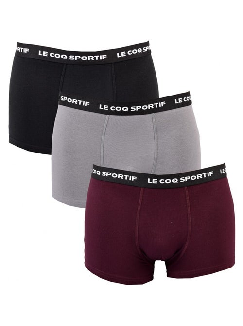 Bóxer Hombre LE COQ SPORTIF - Pack de 3 - Kiabi
