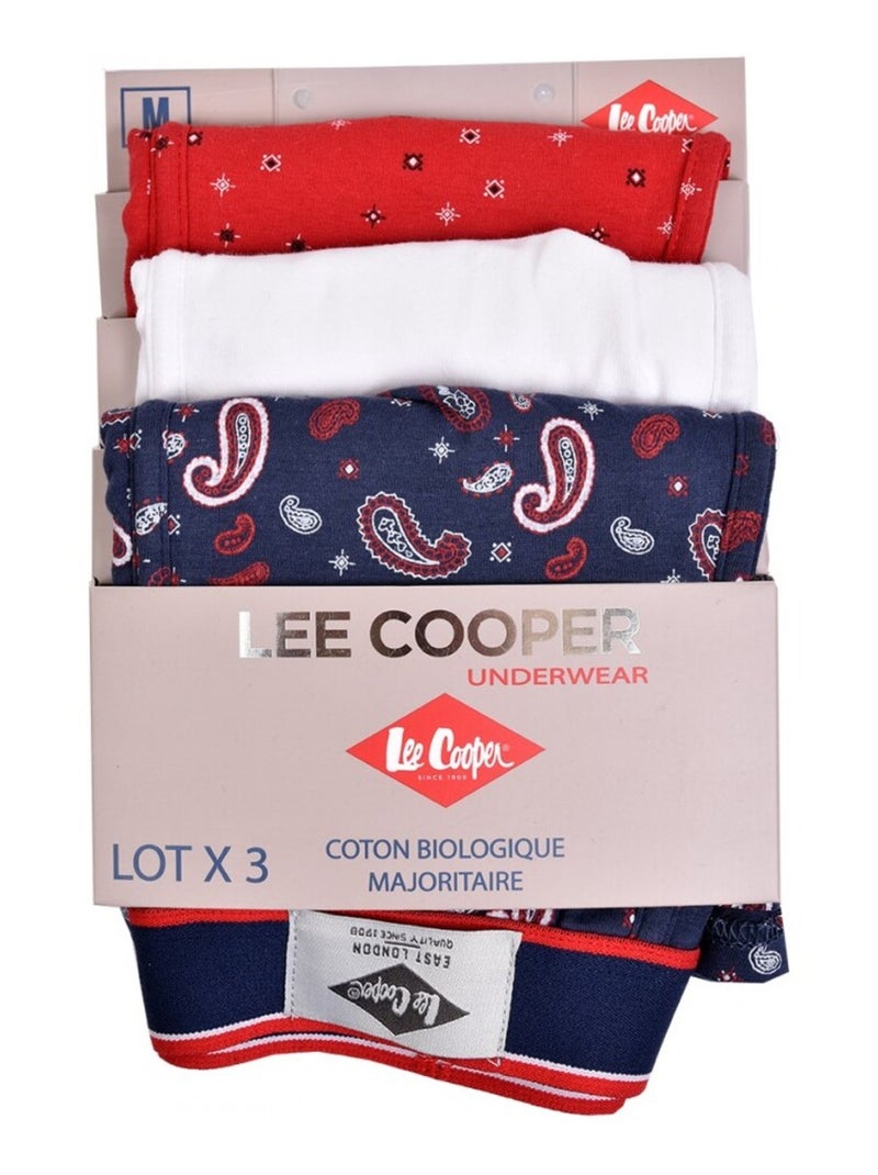 Bóxer hombre LEE COOPER - Pack de Multicolor - Kiabi