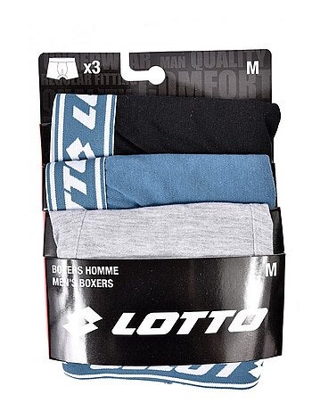 Bóxer hombre LOTTO - Pack de 3