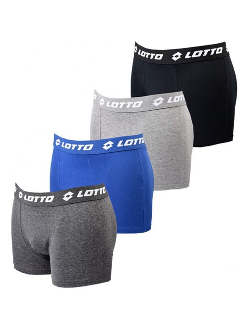 Bóxer hombre LOTTO - Pack de 4 - Kiabi