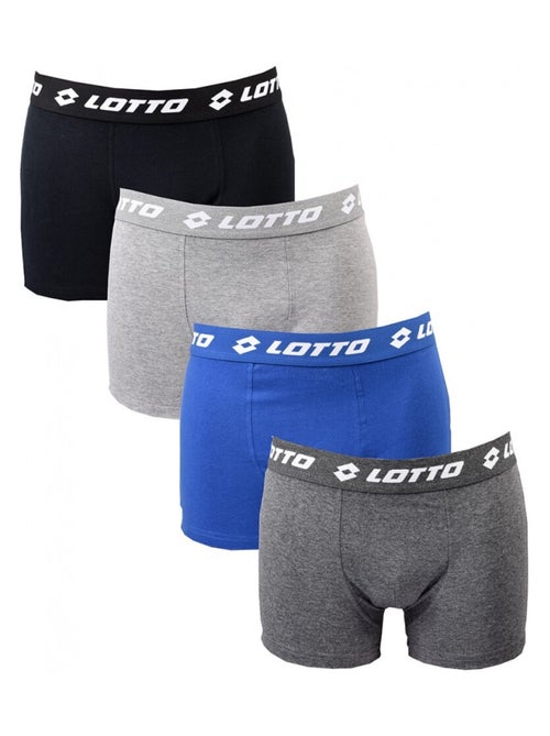 Bóxer hombre LOTTO - Pack de 4 - Kiabi