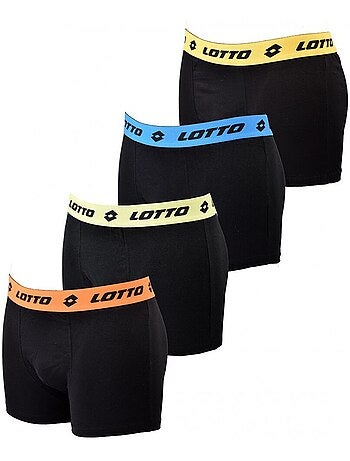 Bóxer hombre LOTTO - Pack de 4