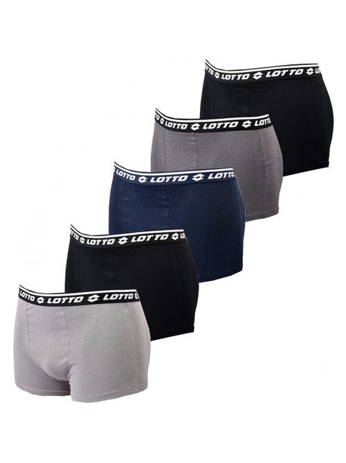 Bóxer hombre LOTTO - Pack de 5 - Kiabi