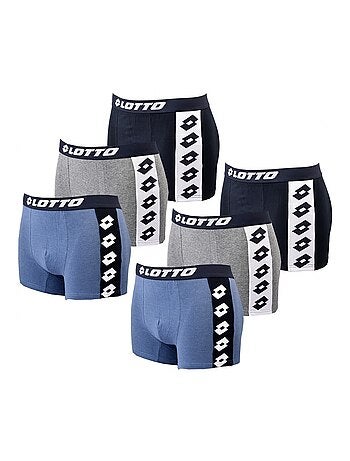 Bóxer hombre LOTTO - Pack de 6