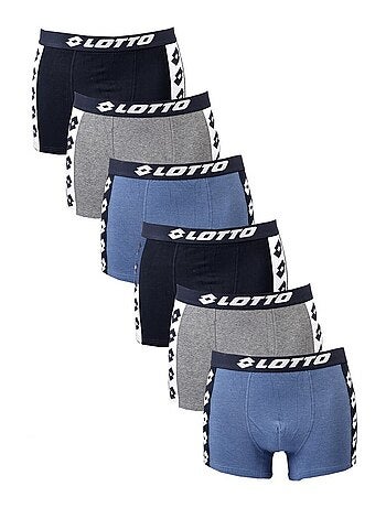 Bóxer hombre LOTTO - Pack de 6