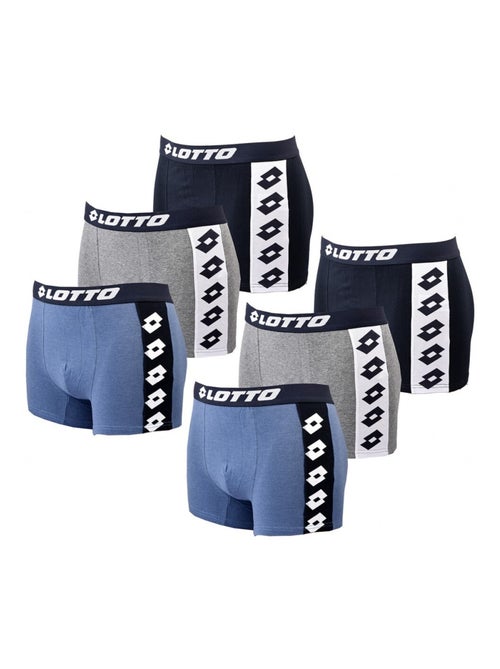 Bóxer hombre LOTTO - Pack de 6 - Kiabi
