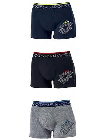 Boxer hombre LOTTO pack de 3 - Calidad y confort