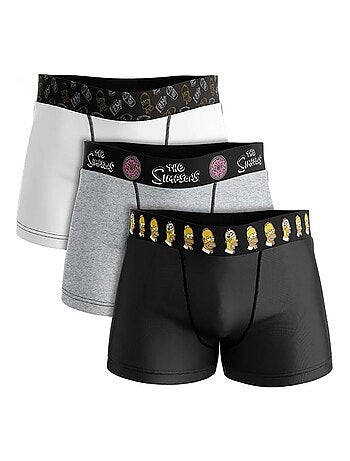 Boxer Hombre No Publik Simpsons - Pack de 3