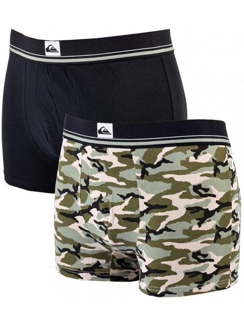 Bóxer Hombre QUIKSILVER - Pack de 2 - Kiabi Bóxer Hombre QUIKSILVER - Pack de 2 - Kiabi