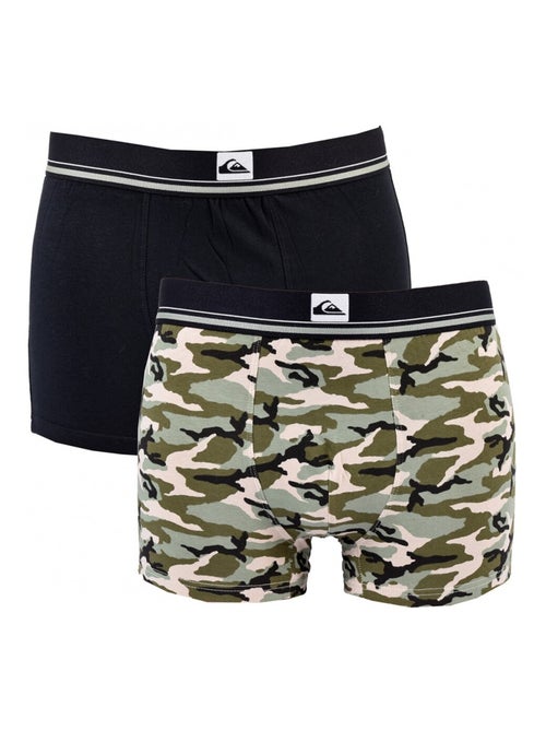 Bóxer Hombre QUIKSILVER - Pack de 2 - Kiabi Bóxer Hombre QUIKSILVER - Pack de 2 - Kiabi