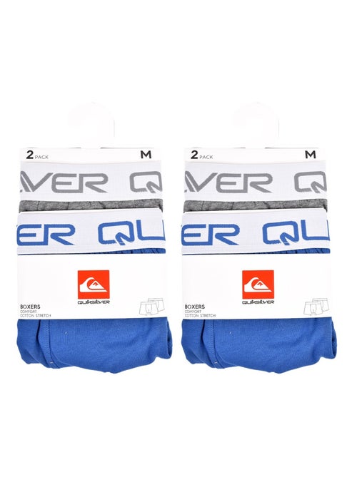 Boxer Hombre QUIKSILVER - Pack de 4 - Kiabi Boxer Hombre QUIKSILVER - Pack de 4 - Kiabi