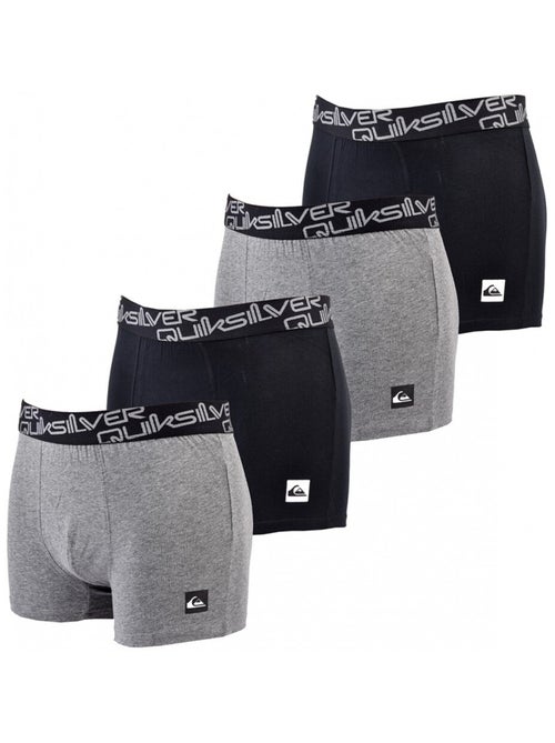 Boxer Hombre QUIKSILVER - Pack de 4 - Kiabi Boxer Hombre QUIKSILVER - Pack de 4 - Kiabi