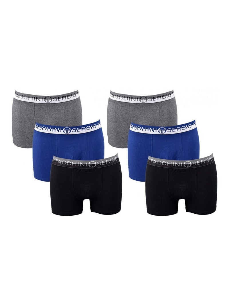 Bóxer Hombre SERGIO TACCHINI - Pack de 6 Multicolor - Kiabi
