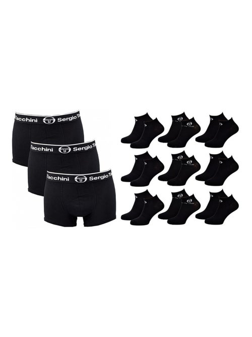 Bóxer Hombre SERGIO TACCHINI Lote de 3 PACK REGALOS - Pack de 3 - Kiabi