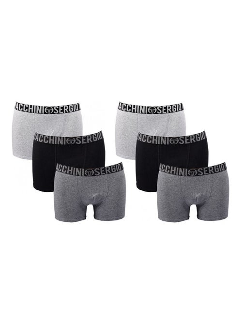 Bóxer Hombre SERGIO TACCHINI Lote de 6 - Pack de 6 - Kiabi