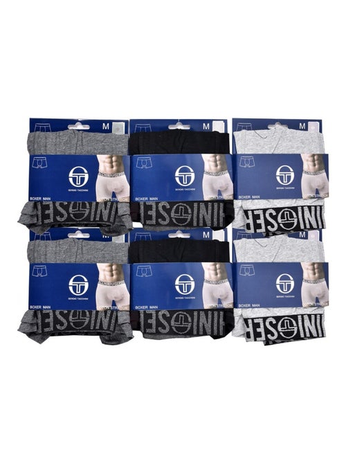 Bóxer Hombre SERGIO TACCHINI Lote de 6 - Pack de 6 - Kiabi