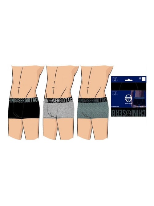 Bóxer Hombre SERGIO TACCHINI Lote de 6 - Pack de 6 - Kiabi