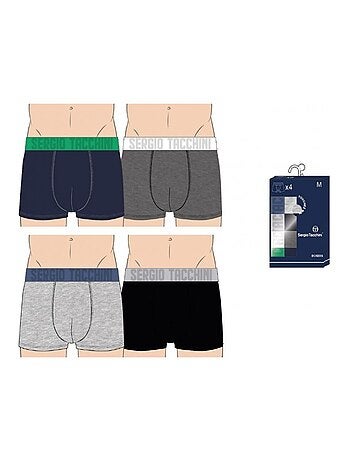 Bóxer Hombre SERGIO TACCHINI Lote de 8 - Pack de 8