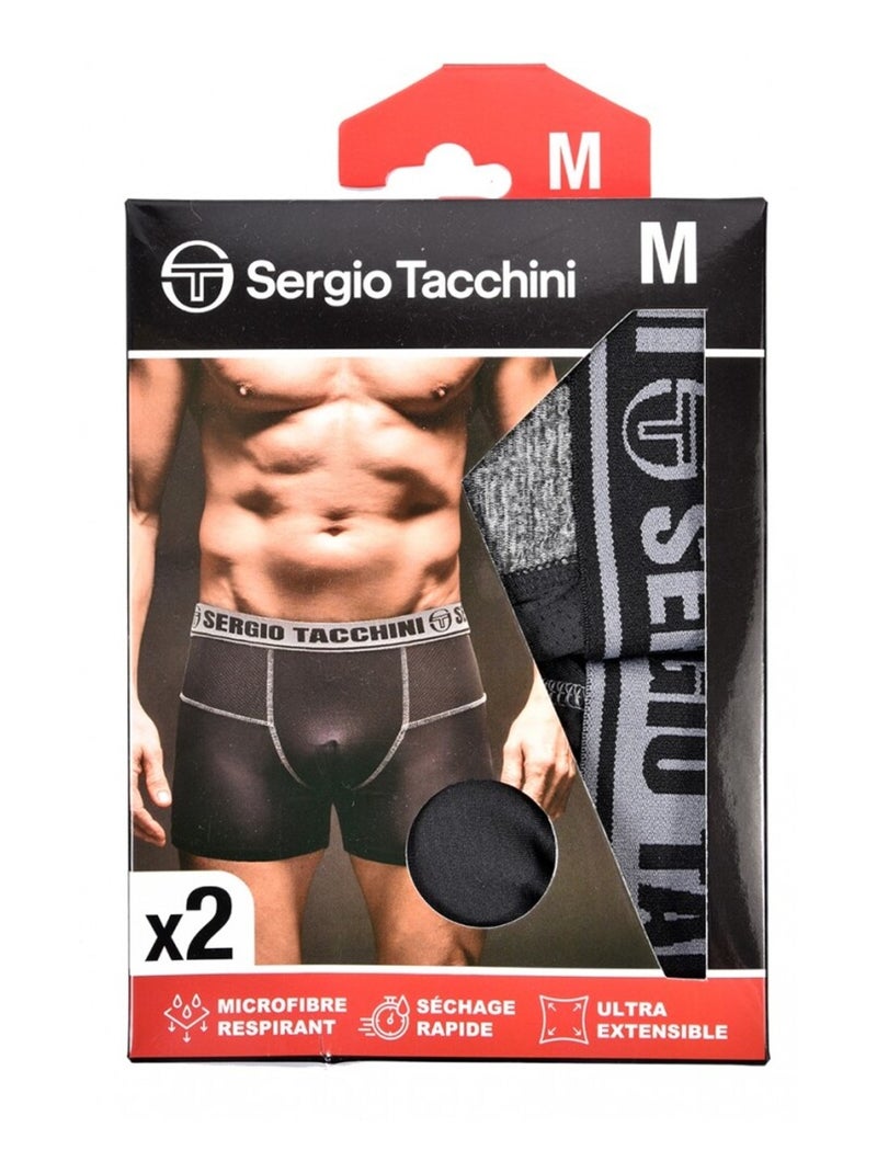 Bóxer hombre SERGIO TACCHINI X2 - Pack de 2 Multicolor - Kiabi