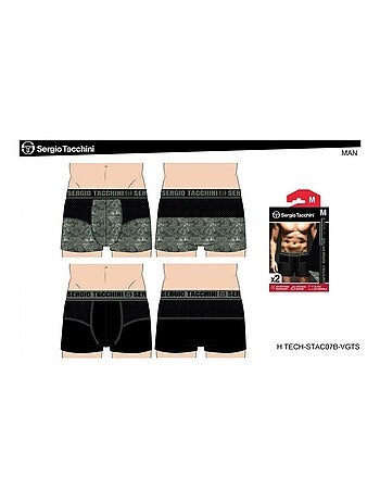 Bóxer hombre SERGIO TACCHINI X2 - Pack de 2