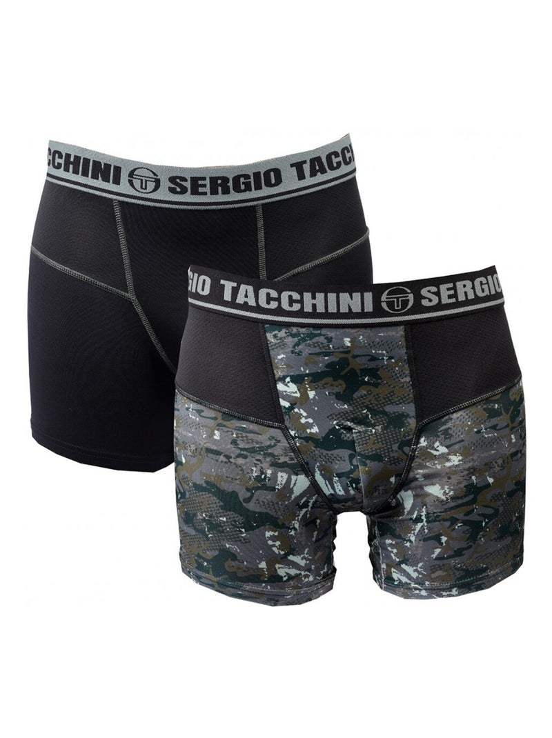 Bóxer hombre SERGIO TACCHINI X2 - Pack de 2 Multicolor - Kiabi
