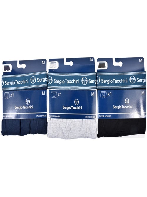 Bóxer hombre SERGIO TACCHINI X3 - Pack de 3 - Kiabi