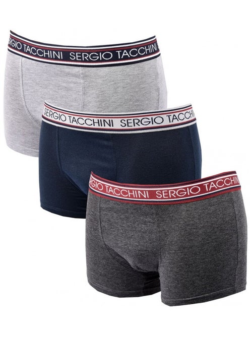 Bóxer hombre SERGIO TACCHINI X3 - Pack de 3 - Kiabi
