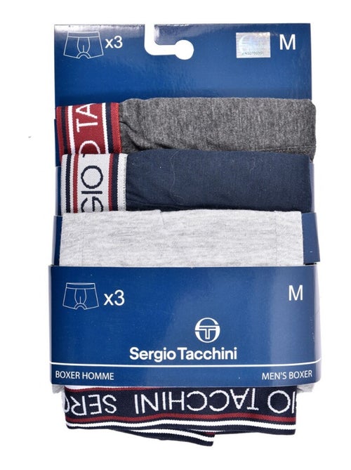 Bóxer hombre SERGIO TACCHINI X3 - Pack de 3 - Kiabi
