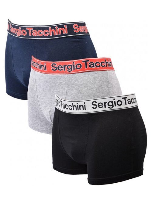 Bóxer hombre SERGIO TACCHINI X3 - Pack de 3 - Kiabi