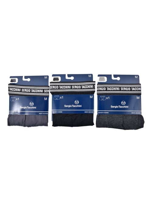 Bóxer hombre SERGIO TACCHINI X3 - Pack de 3 - Kiabi