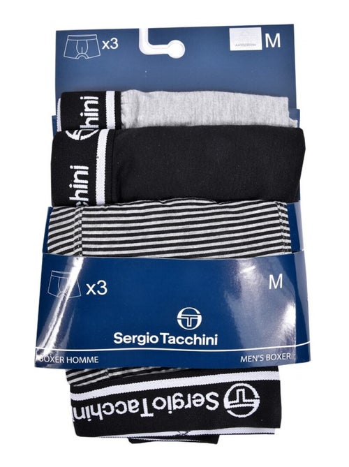 Bóxer hombre SERGIO TACCHINI X3 - Pack de 3 - Kiabi