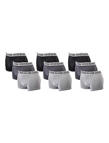 Bóxer hombre SERGIO TACCHINI X9 - Pack de 9