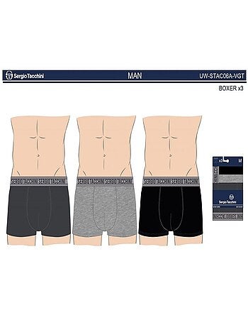 Bóxer hombre SERGIO TACCHINI X9 - Pack de 9